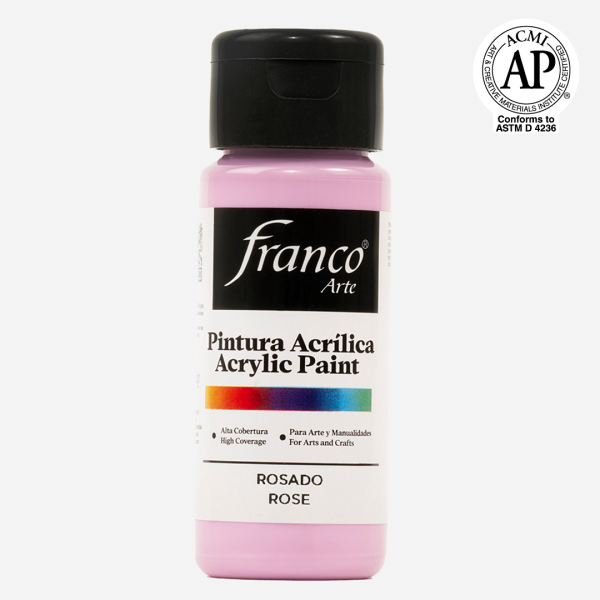 Acrílico frio Franco Arte 60cc Todos los Colores