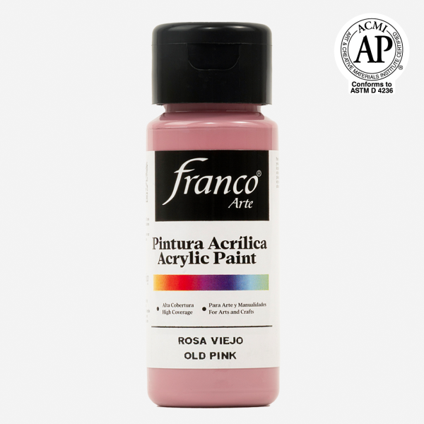 Acrílico frio Franco Arte 60cc Todos los Colores