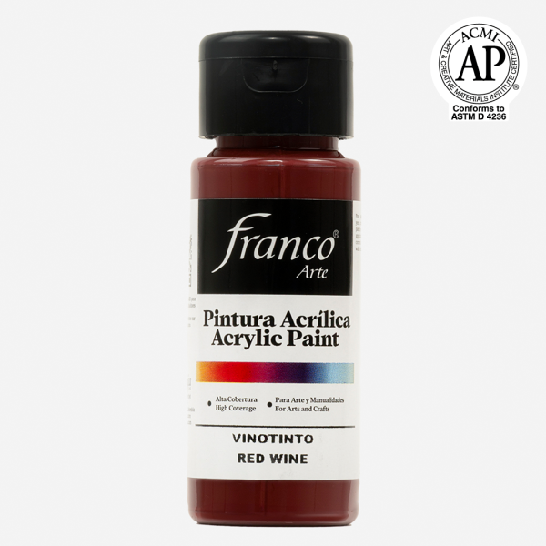 Acrílico frio Franco Arte 60cc Todos los Colores