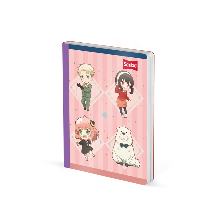 Cuadernos Scribe SPY FAMILY - 100Hojas RAYADO