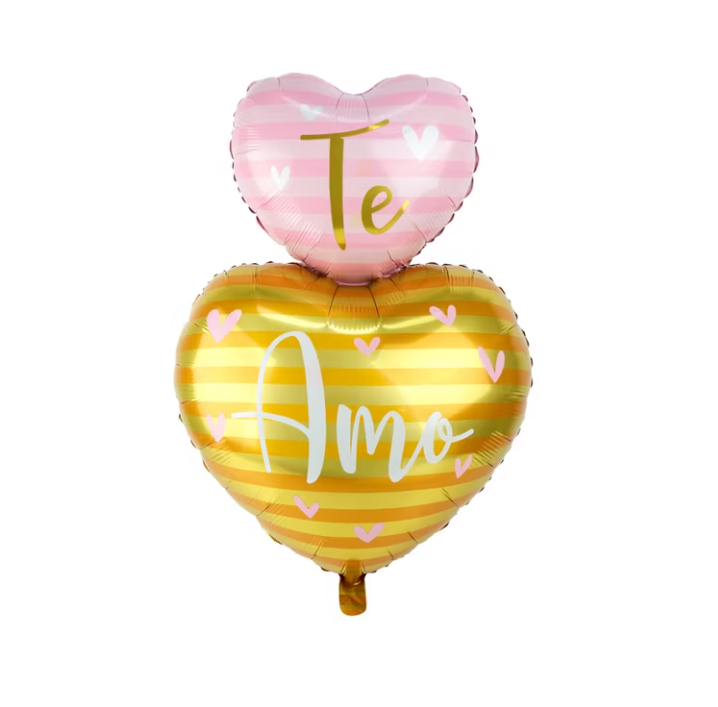 GLOBO FOIL SET TE AMO 54x82cm