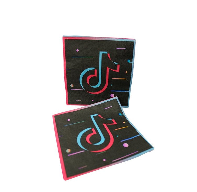 servilletas tik tok 20 unidades