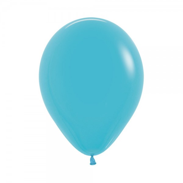 Globos r12 x12 fashions azul caribe Sempertex