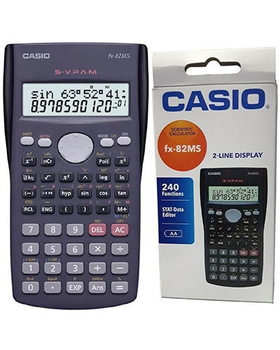 Calculadora ref. fx-82ms científica, 240 funciones Casio