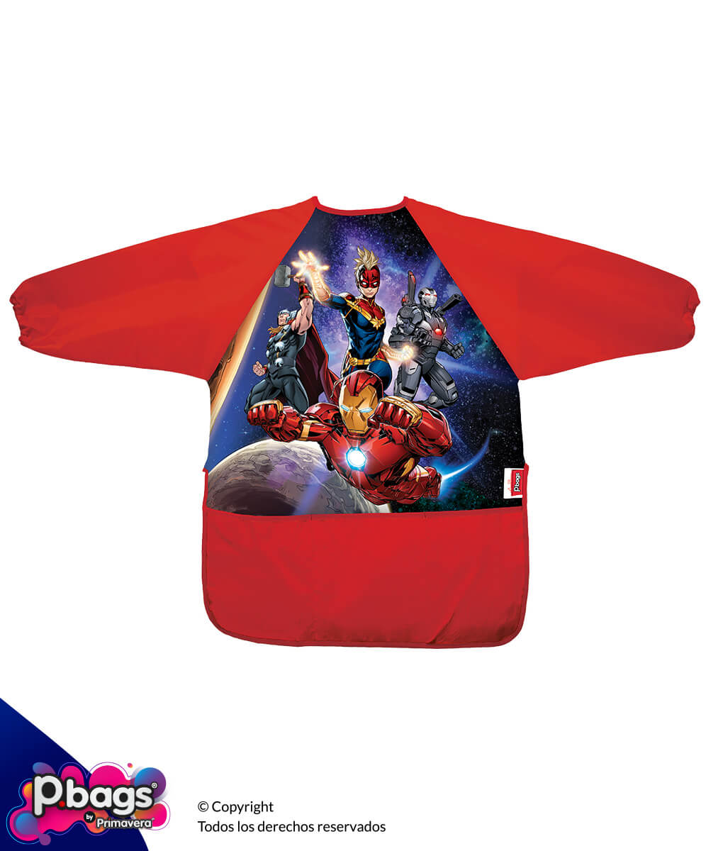 delantal infantil niño con manga Primavera