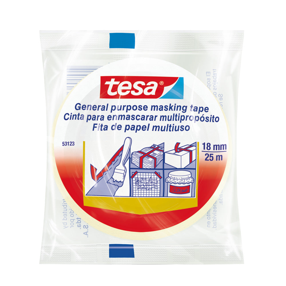 Cinta Pegante enmascarar 18x25 Tesa