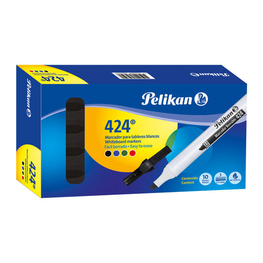 Marcador grueso borrable 424 negro Pelikan