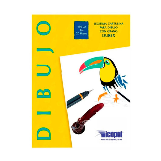 block durex x 20 hojas 1/4 Icopel