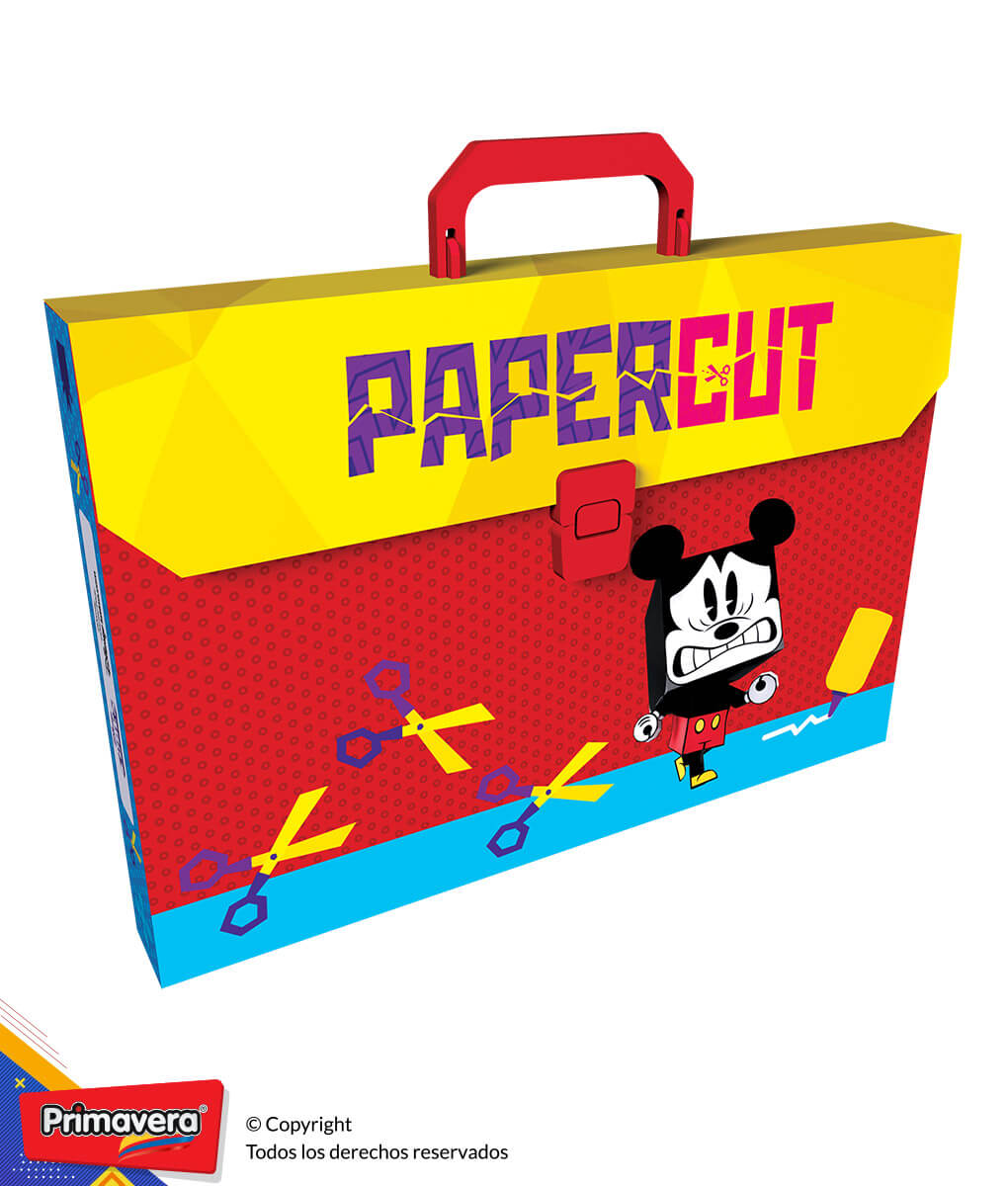 carpeta Maletín infantil plástico oficio Primavera