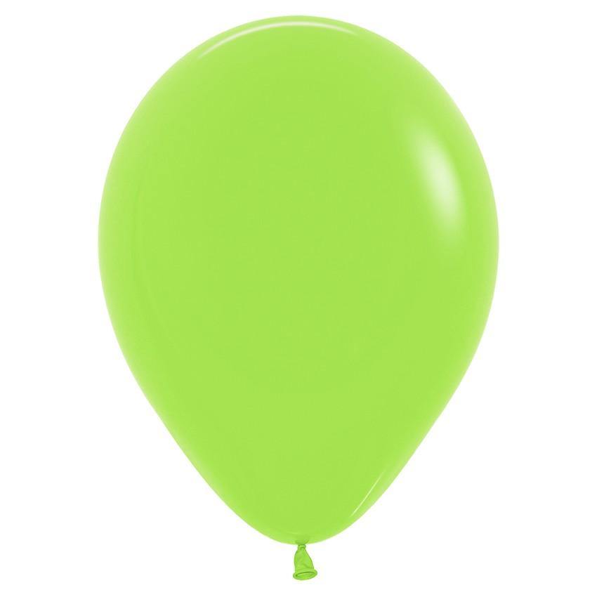Globos r9 x12 fashions verde lima Sempertex