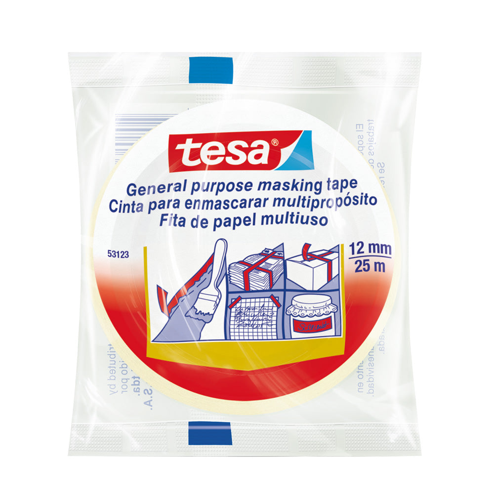 Cinta Pegante enmascarar 12x25 Tesa