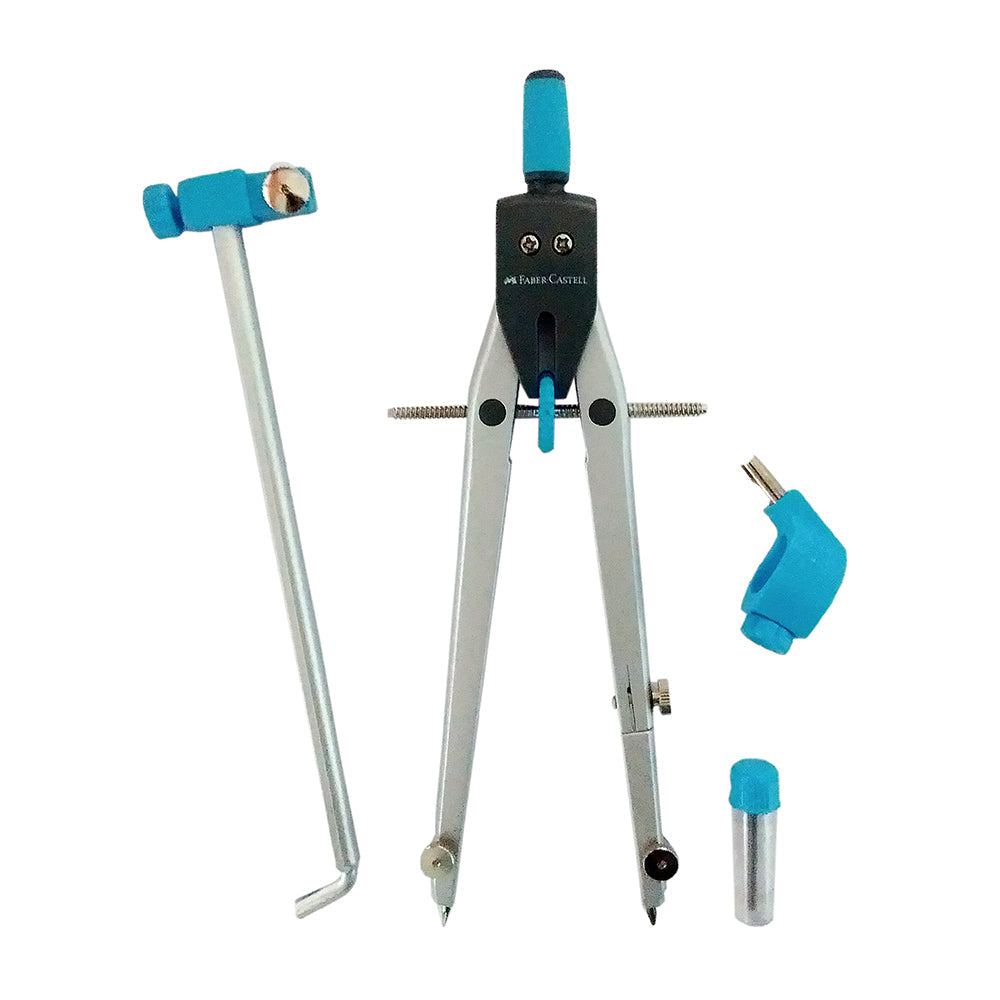 compas de precision con extensor Faber-Castell