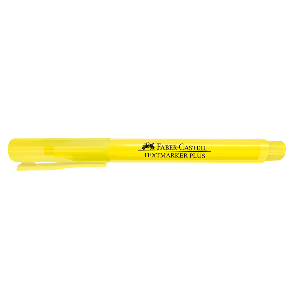 Resaltador delgado texmarker plus amarillo Faber-Castell
