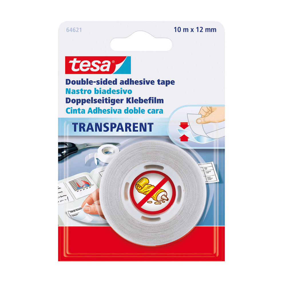 Cinta Pegante doble faz blíster 12x10 Tesa