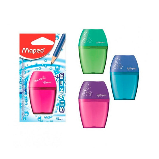 Tajalápiz shaker doble cuchilla ref. 534755 Maped
