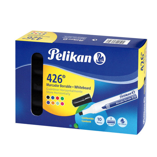 Marcador grueso borrable 426 negro Pelikan