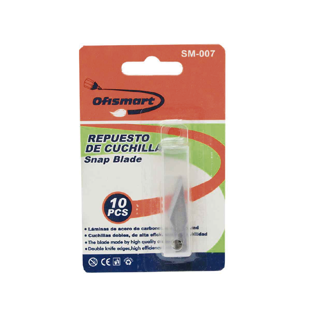 repuesto bisturí punta lanza x 10 unid. #11 ref. sm-007 ofistmat