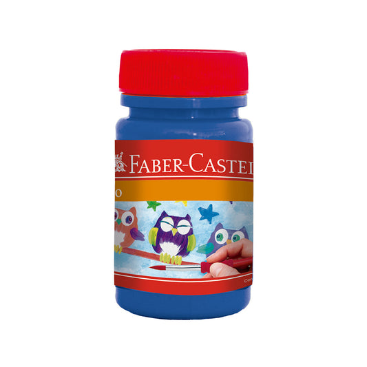 Vinilo azul 80cc Faber-Castell