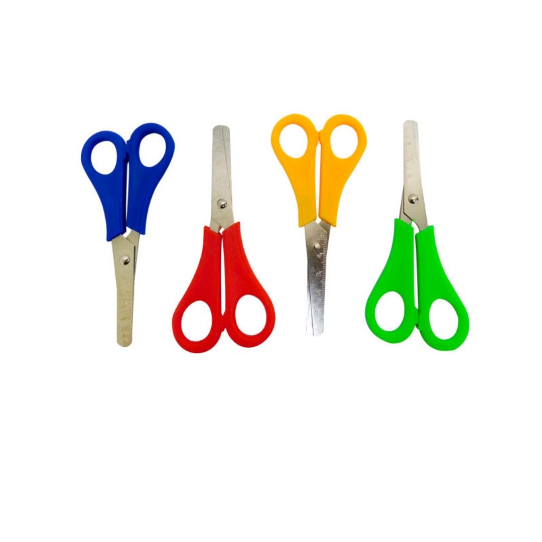 tijeras metalicas 5'' punta roma