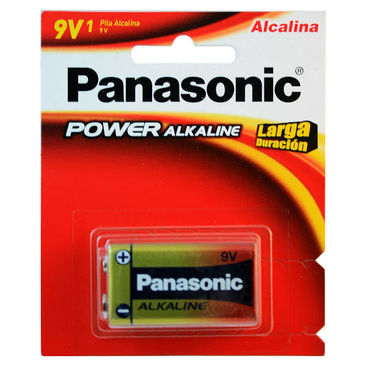 Batería alkalina 9V Panasonic