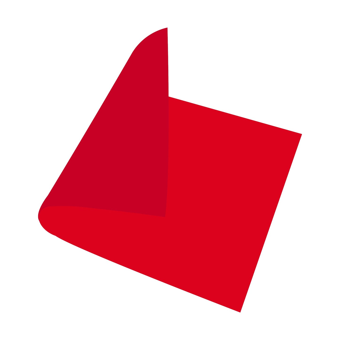 Cartulina arte plana color rojo 50 x 70