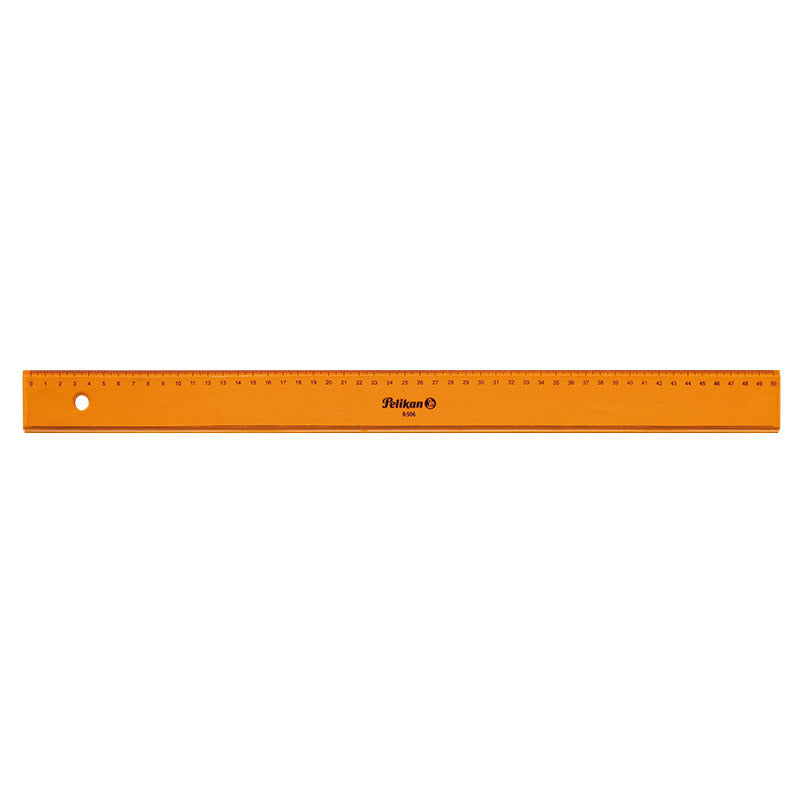 Regla profesional acrílica plana 50 cm Pelikan