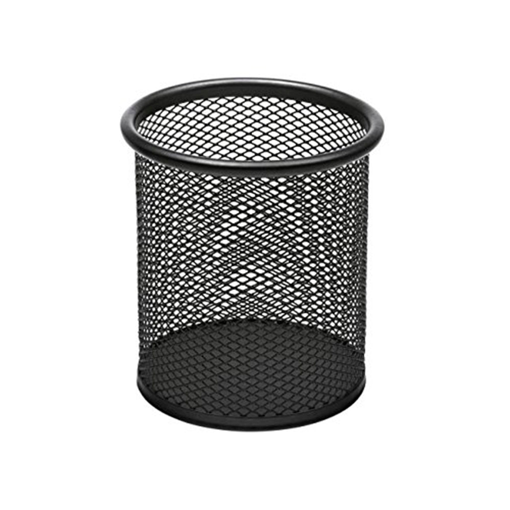 porta Lápiz malla metálico redondo ref. hy6802-b color negro