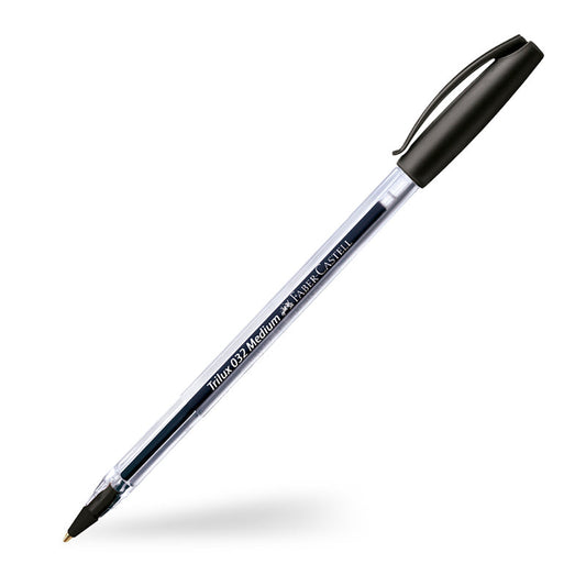 Bolígrafo lux 032 negro Faber-Castell