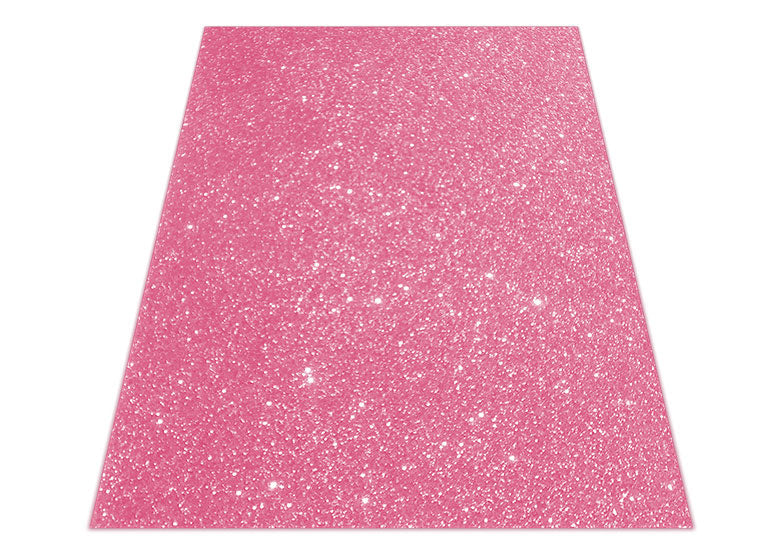 Fomi escarchado lámina 56x43 rosado
