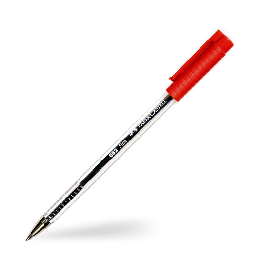 boligrafo rojo 062 Faber-Castell