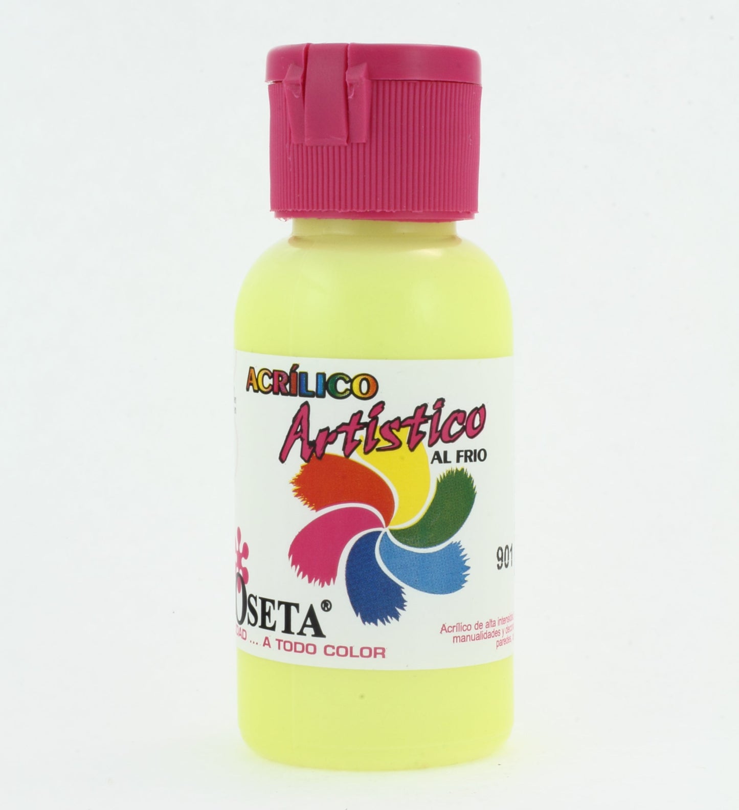 Pintura acrílica artística amarillo encendido 60c Roseta