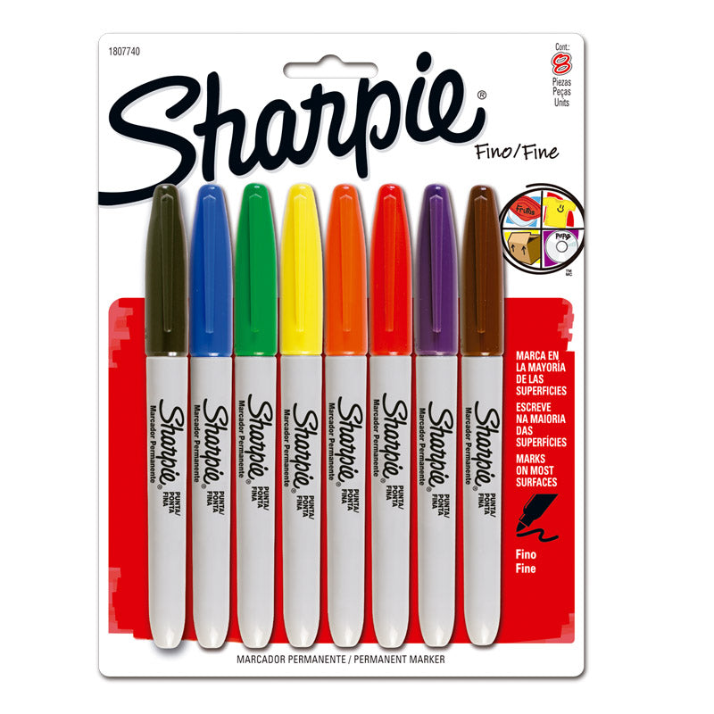 Marcadores set x8 - Sharpie