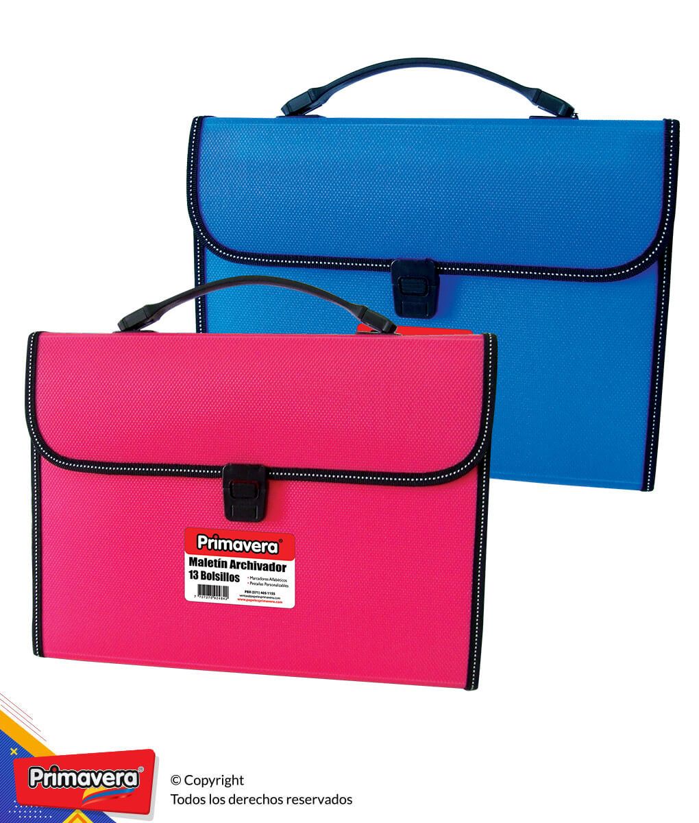 carpeta fuelle 13 bolsillo unicolor Primavera