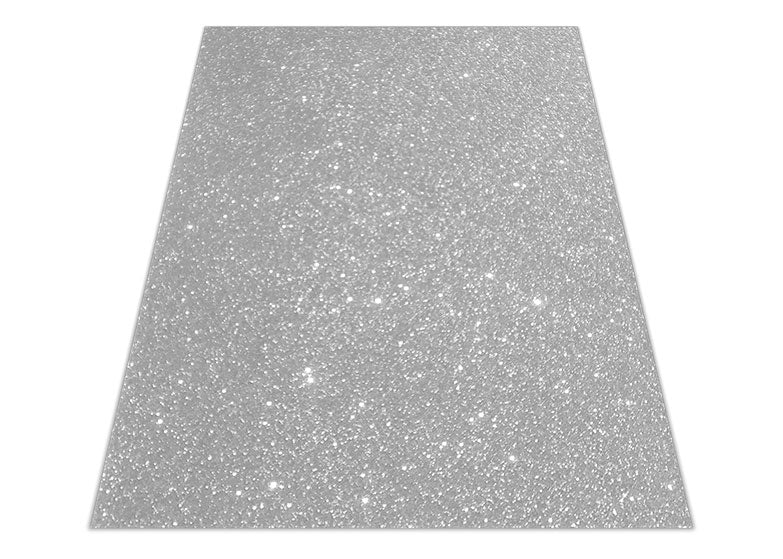 Fomi escarchado lámina 56x43 plateado