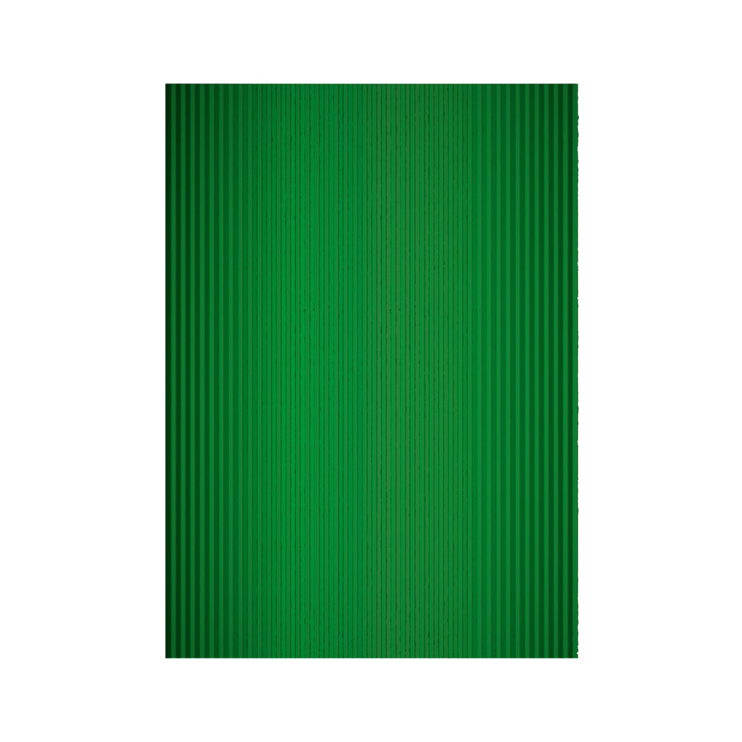 Cartón micro corrugado color verde metal 50 x 70