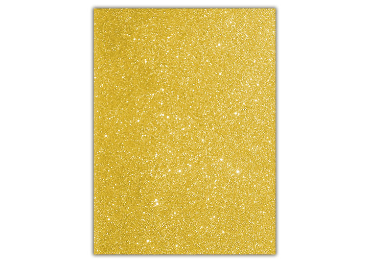 Fomi escarchado 1/8 dorado