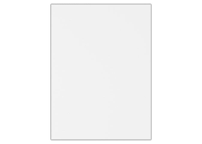 Fomi espuma tamaño carta blanco