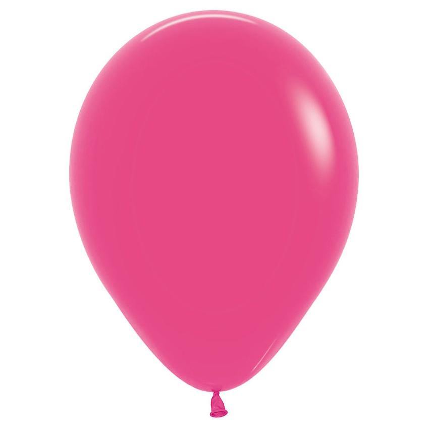 Globos r12 x12 fashions fucsia Sempertex