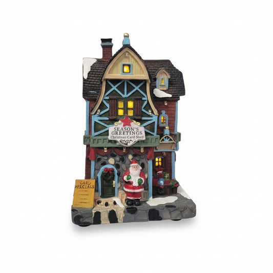 Casa Tienda Navideña, CARD SHOP Luz y Música - Decoracion