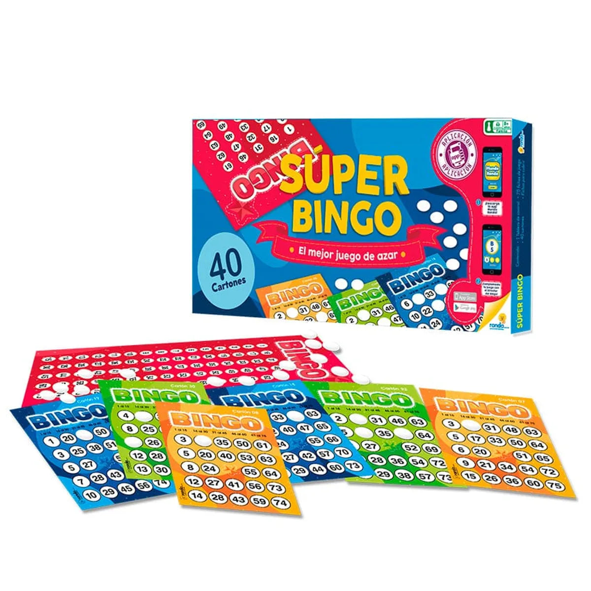 Bingo Ronda Distrib.40 Cartón - 035002