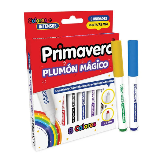 Plumones Mágicos Cambia colores, Primavera