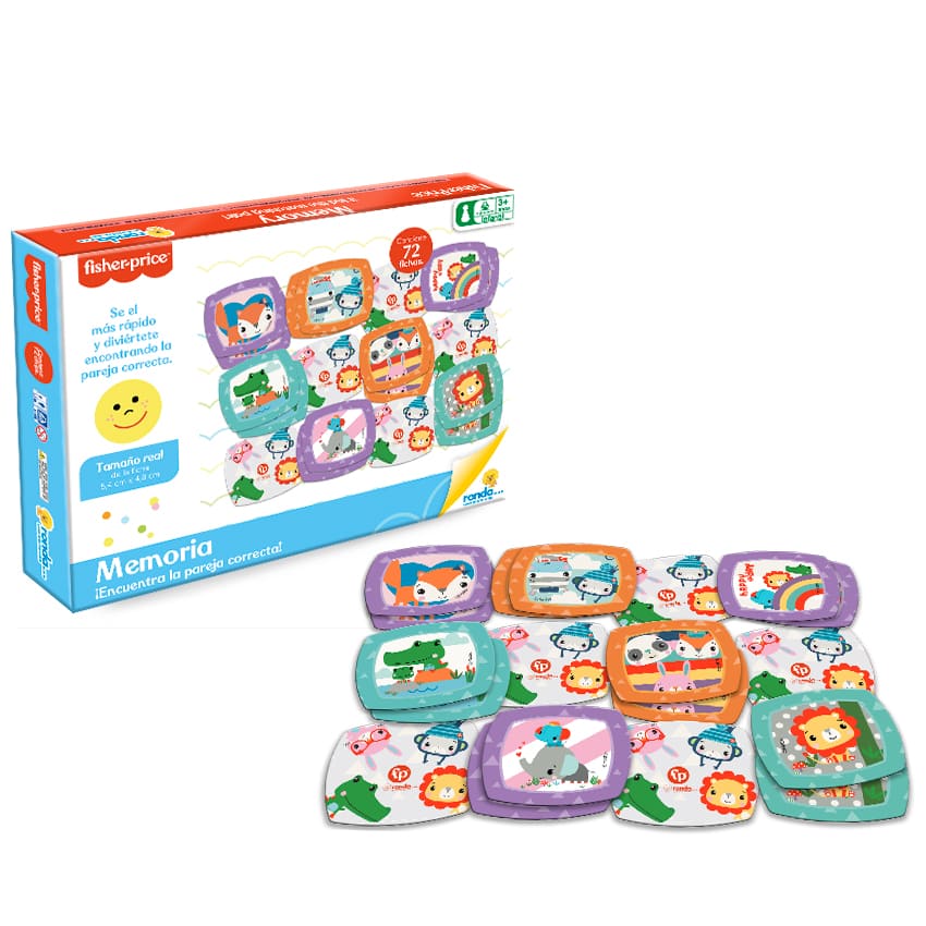 Memoria Fisher Price Juego Didáctico