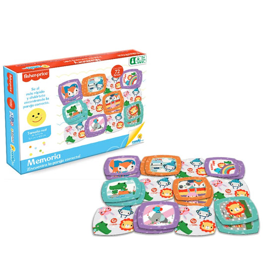 Memoria Fisher Price Juego Didáctico