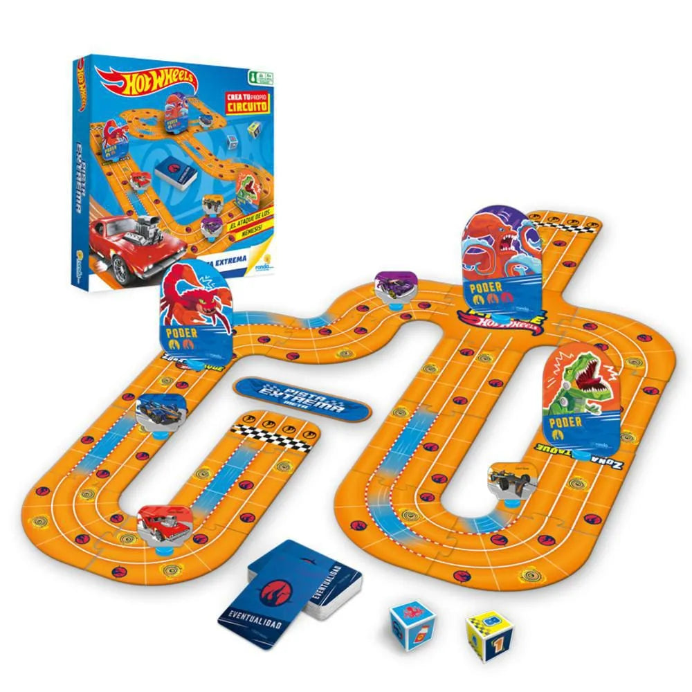 Juego de Mesa Hotwheels - Crea tu circuito