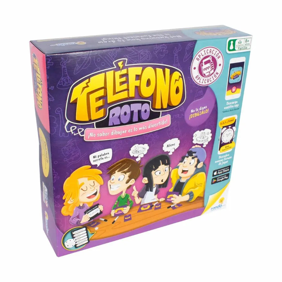 Juego Teléfono Roto - Ronda