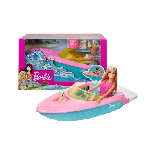 Barbie Bote con Muñeca - Mattel