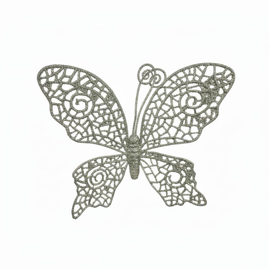 Mariposa Plata 21CM decor.