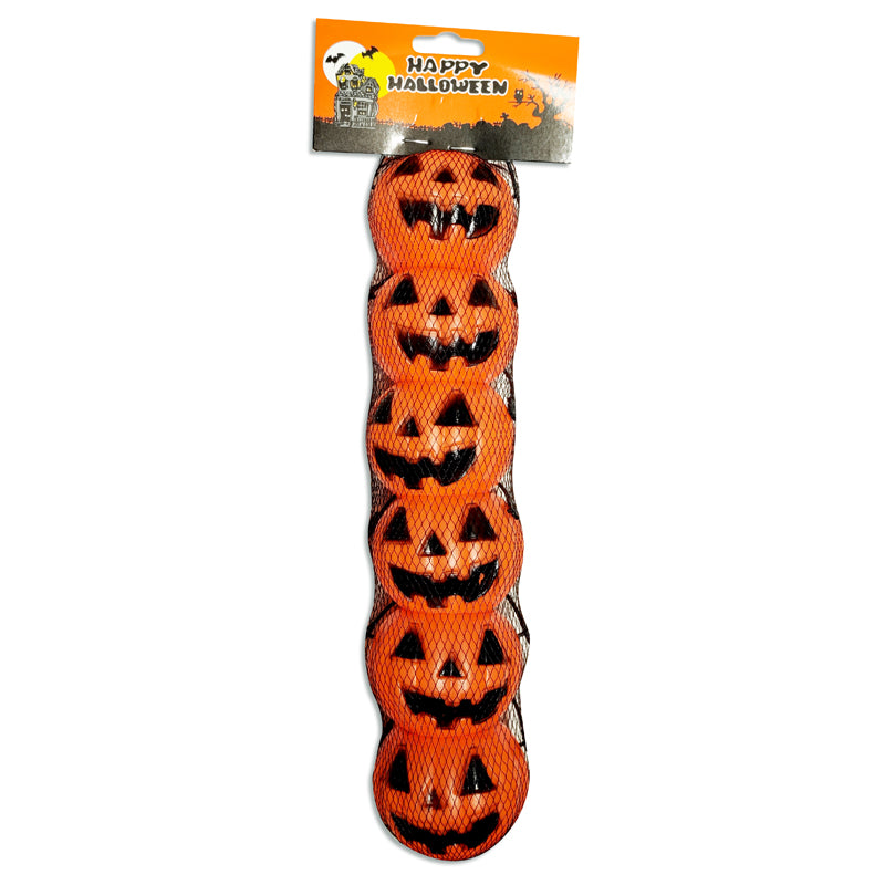 Calabazas plásticas en malla x6 KT007
