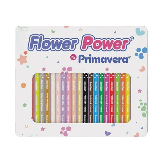 Colores Flower Power x24 Caja Metálica - Primavera