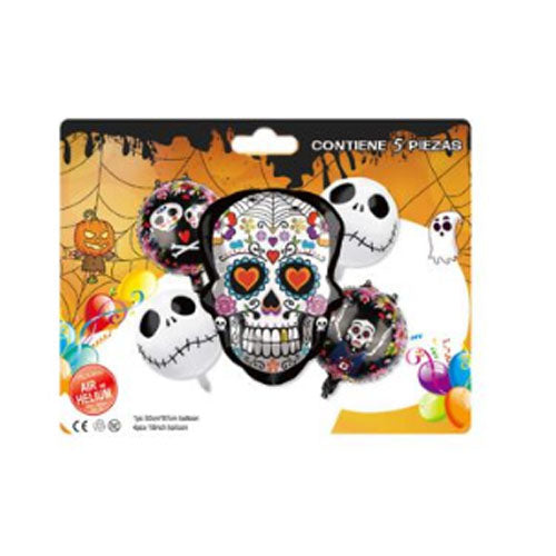 SET GLOBOS HALLOWEEN - Foil JO